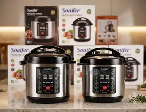 Sonifer 6L Pressure Cooker 1000W – Powerful, Fast Convenient