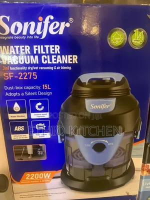Sonifer Dray and Weet and Air Blowing Vacuum Cleaner