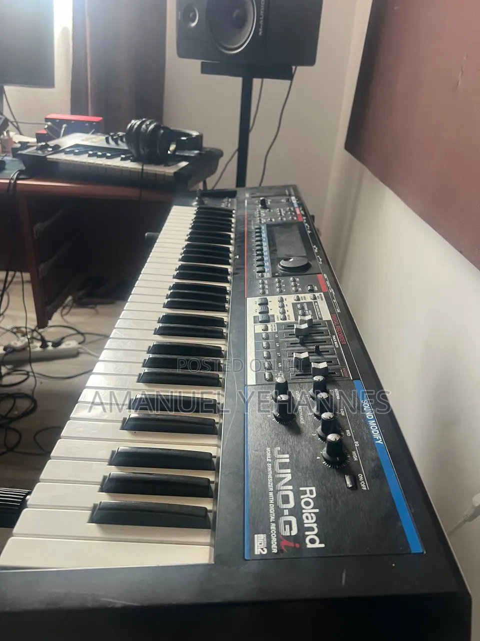 Roland Juno-Di Synthesizer Arrangers Keyboard