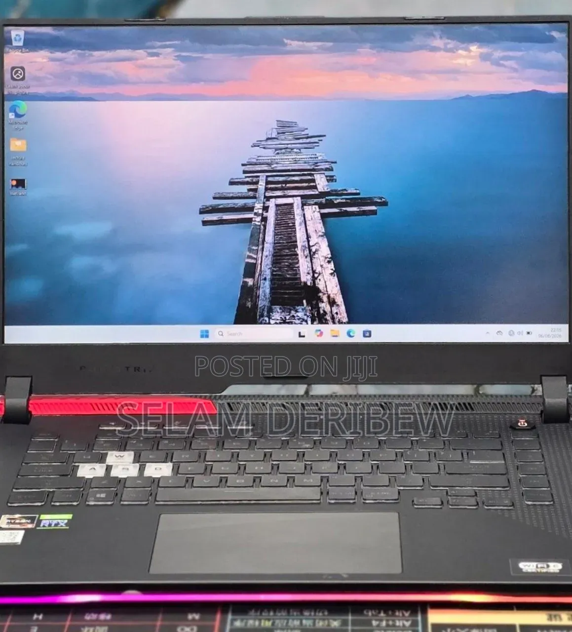 New Laptop Asus ROG Strix G16 16GB AMD Ryzen 9 SSD 512GB