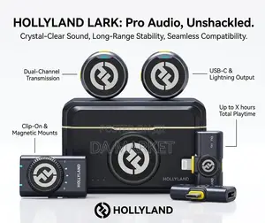 LARK M2 Wireless Lavalier Microphone Set