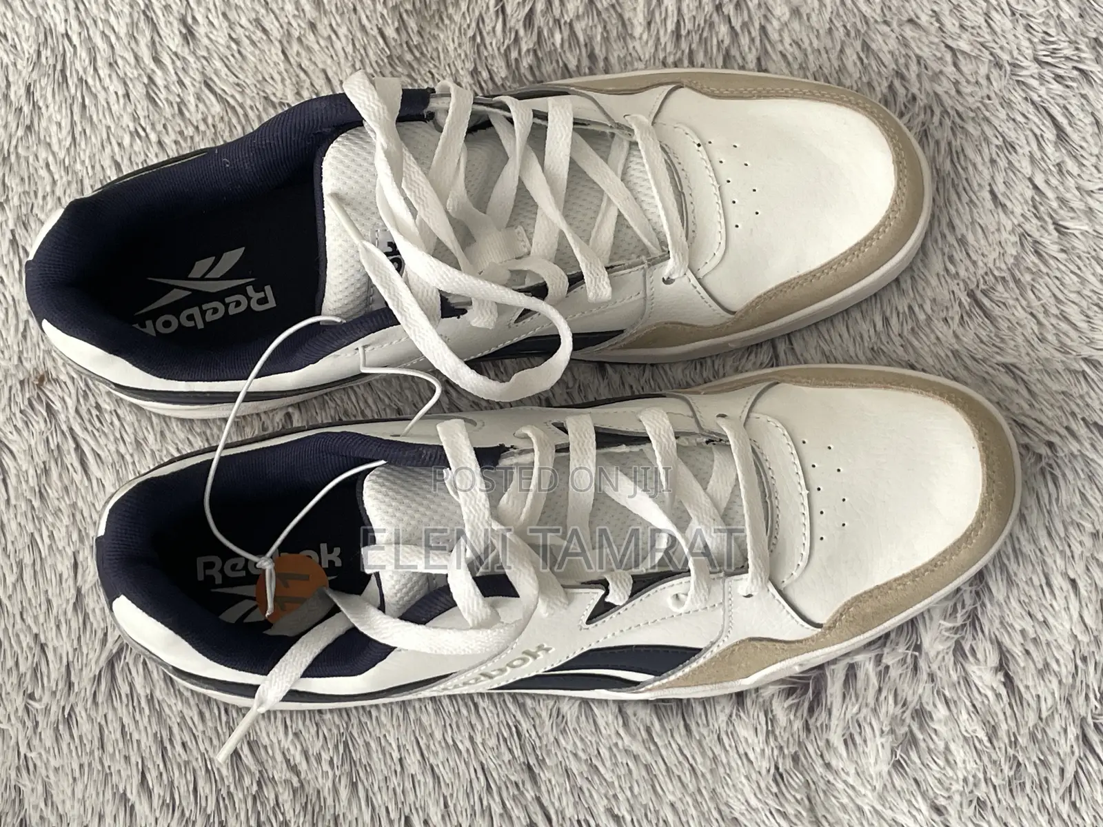 Reebok Court Drift Men’S / White, Navy