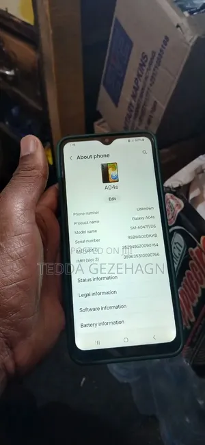 Samsung Galaxy A04s 64 GB Black