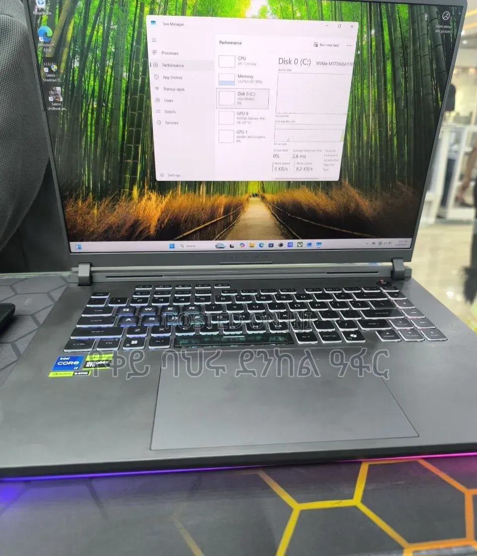 New Laptop Asus ROG Strix G16 G614 16GB Intel Core i7 SSD 1T