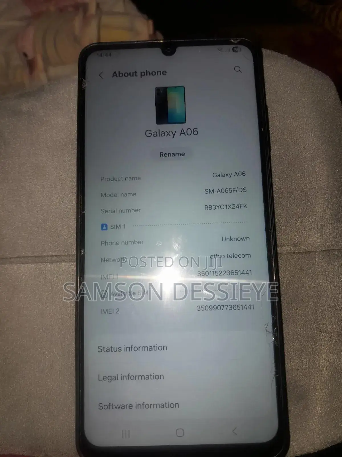 Samsung Galaxy A06 64 GB Black
