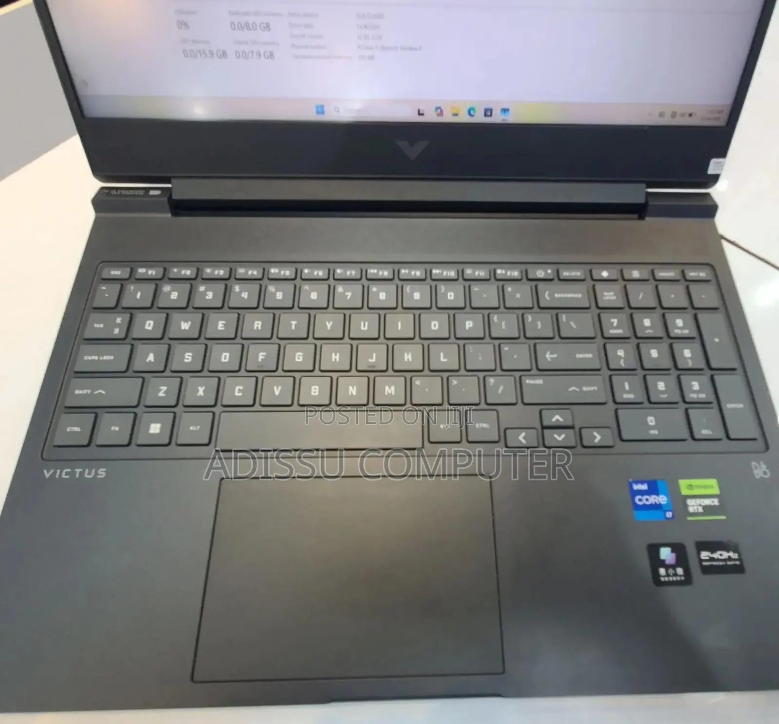 New Laptop HP Victus 16 16GB Intel Core i7 SSD 1T