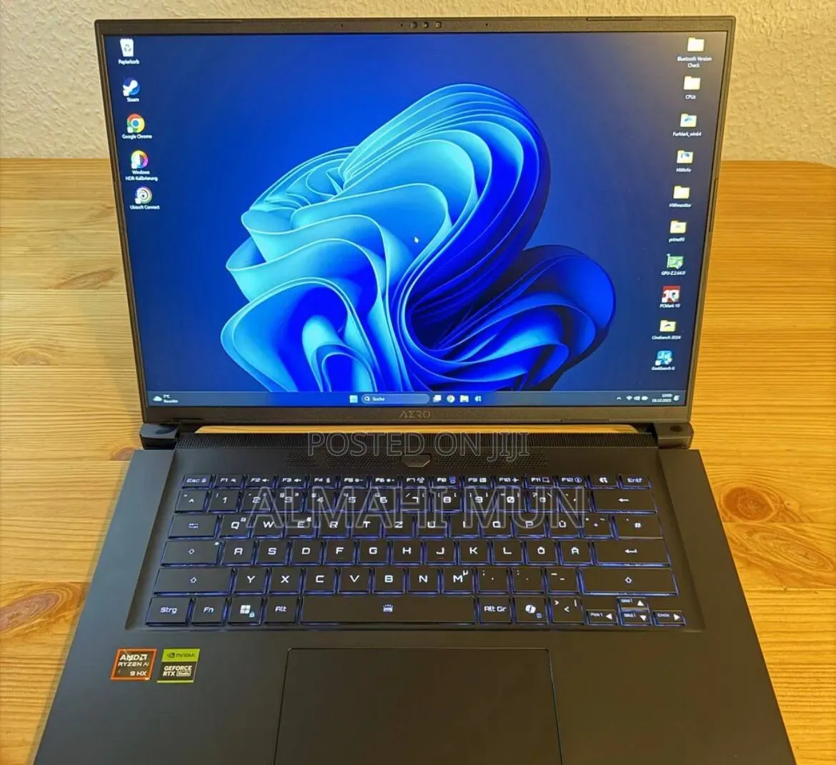 New Laptop Gigabyte AERO X16 16GB AMD Ryzen 7 SSD 1T