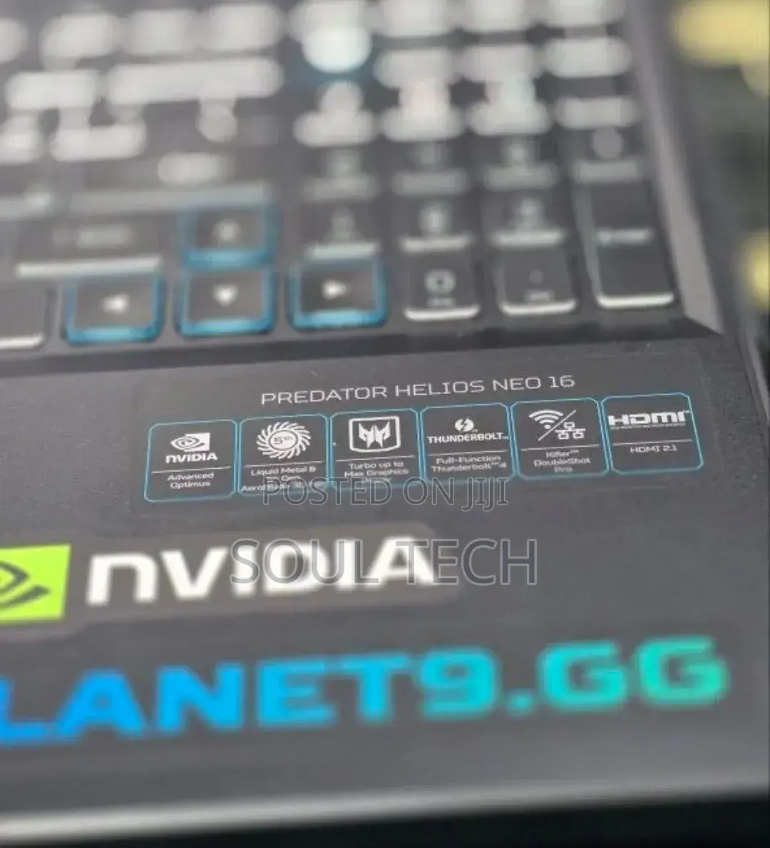 New Laptop Acer Predator Helios Neo 16 16GB Intel Core i7 SSD 512GB