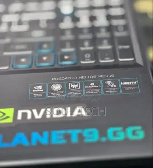 New Laptop Acer Predator Helios Neo 16 16GB Intel Core i7 SSD 512GB