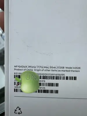 New Apple iPhone 17 Pro Max 512 GB Silver
