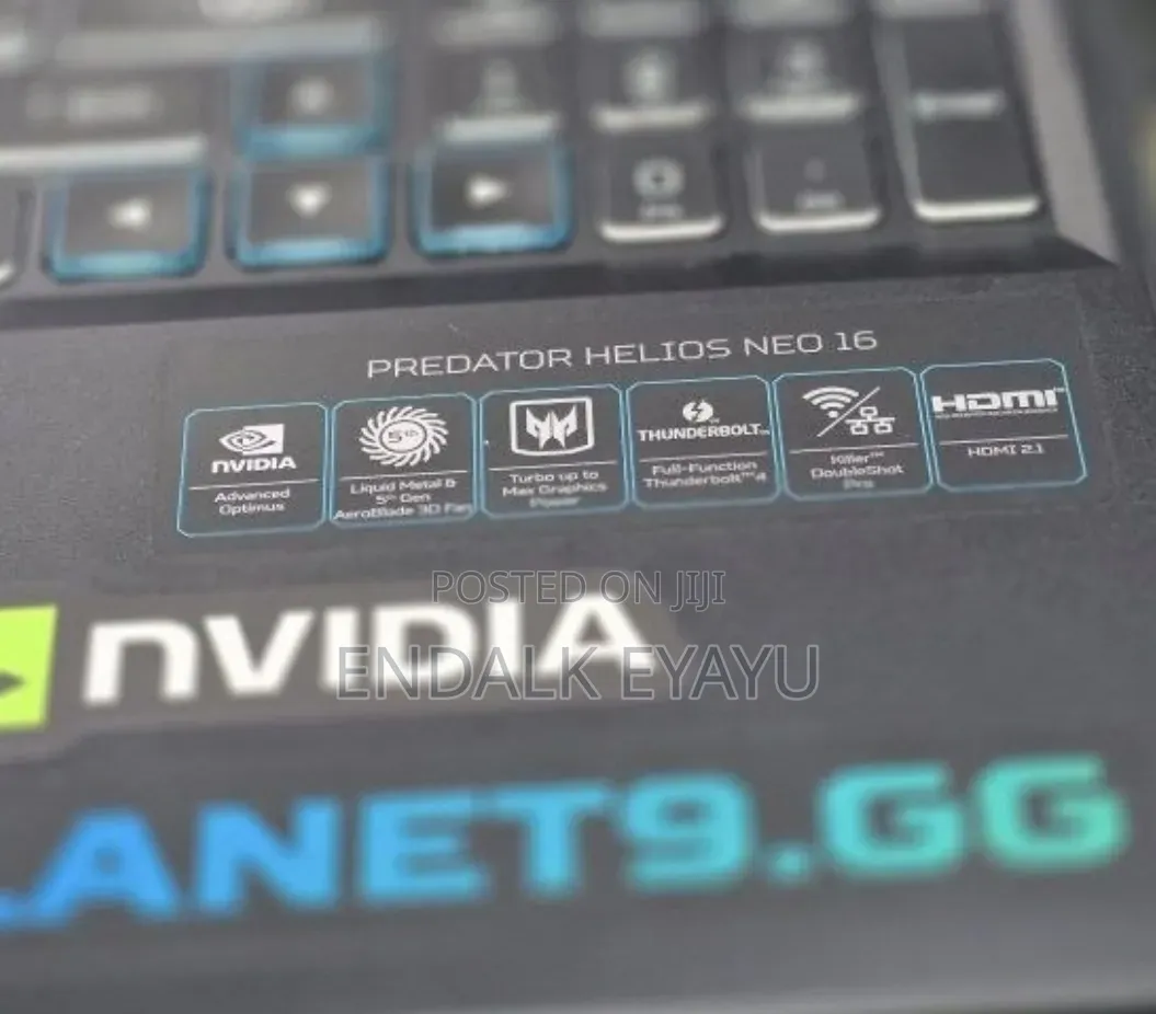 New Laptop Acer Predator Helios Neo 16 16GB Intel Core i7 SSD 512GB