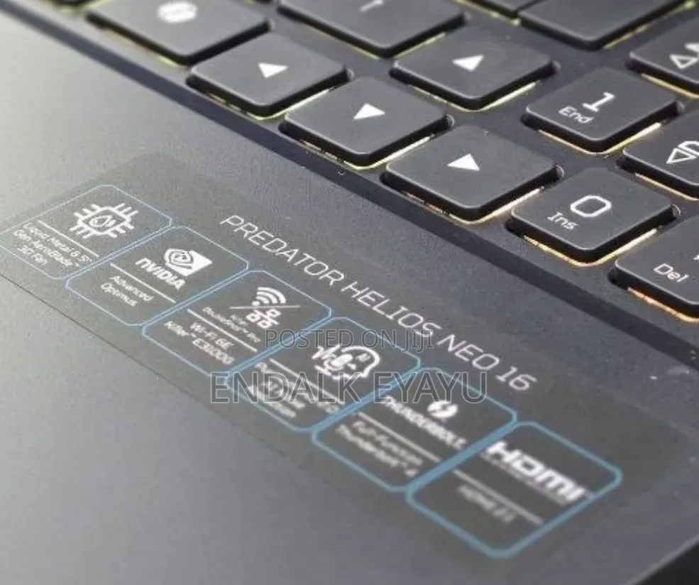 New Laptop Acer Predator Helios Neo 16 16GB Intel Core i9 SSD 1T