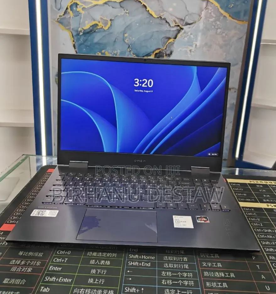 New Laptop HP Omen 15 16GB AMD Ryzen 7 SSD 512GB