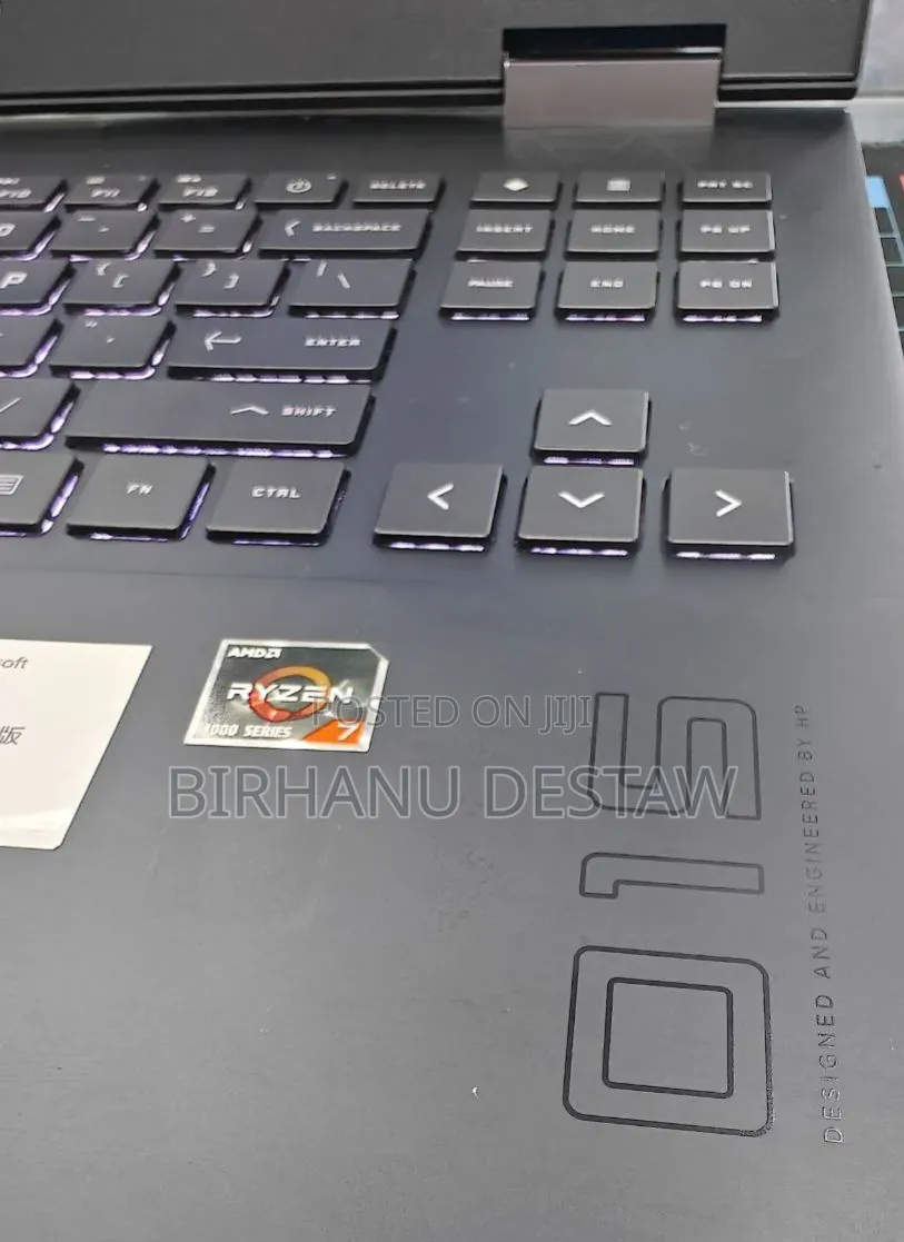 New Laptop HP Omen 15 16GB AMD Ryzen 7 SSD 512GB