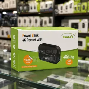 Rugga's 5g Lte Pocket Wifi Router and 10,000mah Powerbank