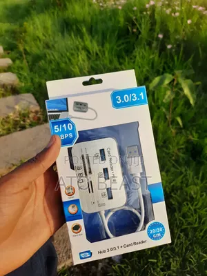 Generic USB 3.0/3.1 3-Port Hub and Multi-Card Reader Combo