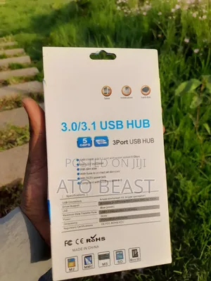 Generic USB 3.0/3.1 3-Port Hub and Multi-Card Reader Combo