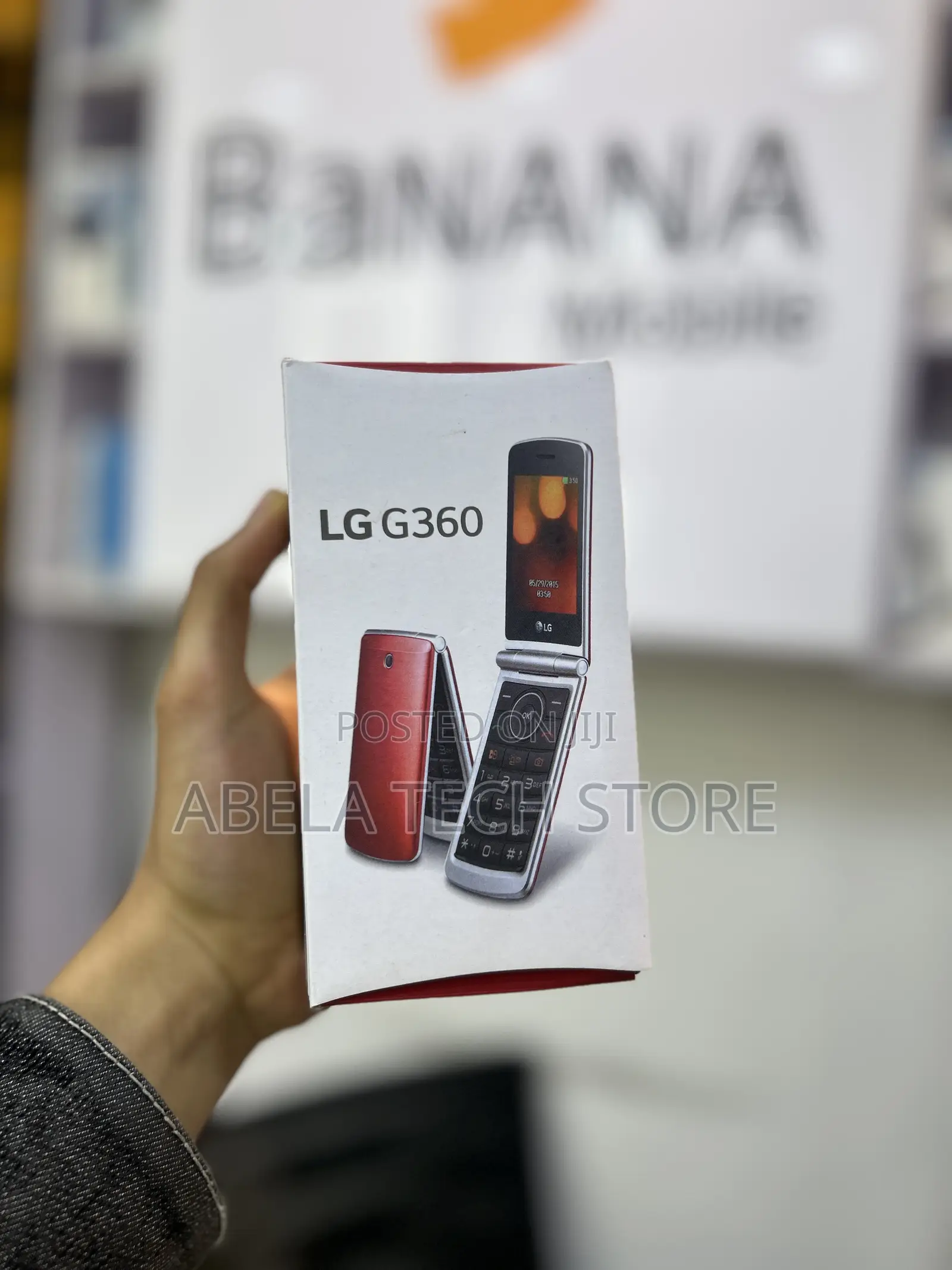 New LG G360 Red