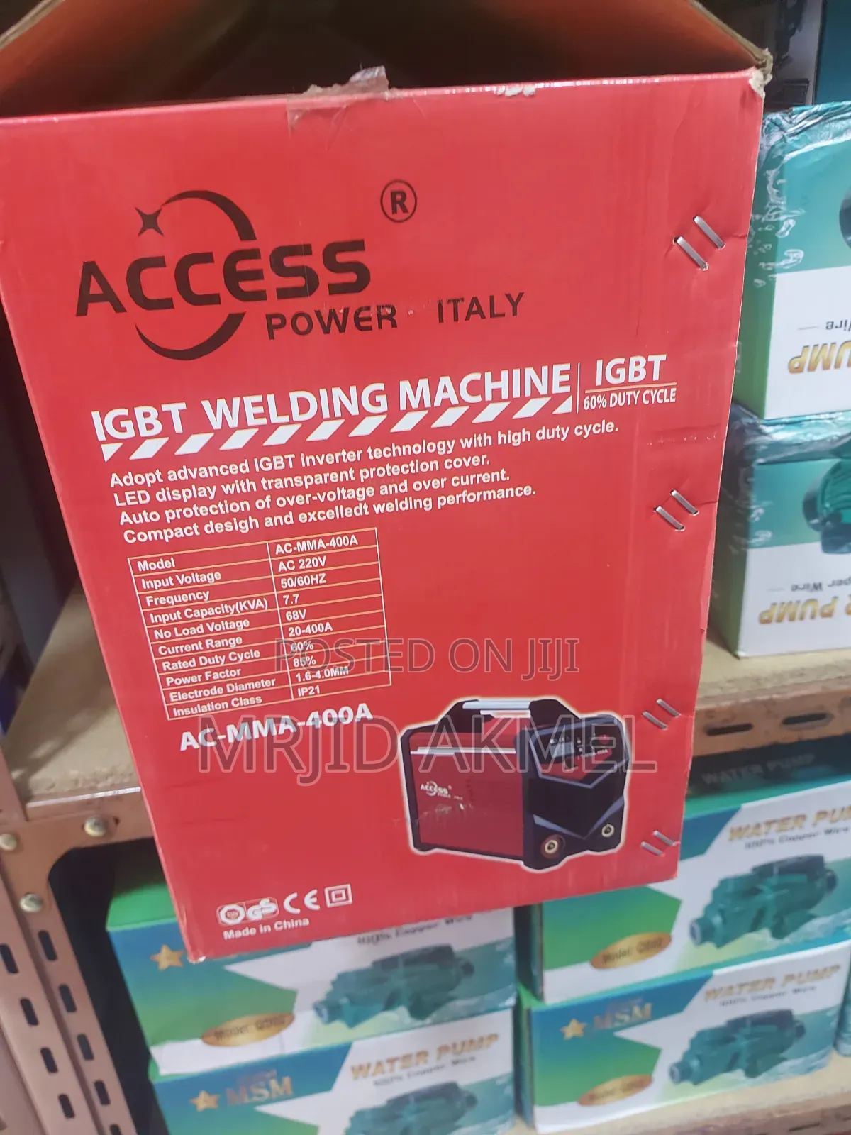Access Power Ltaly Welding Machine Ac400mma 220v