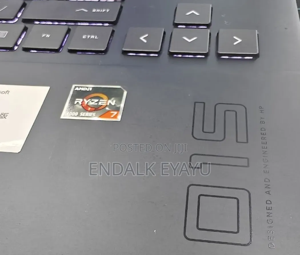 New Laptop HP Omen 15 16GB AMD Ryzen 7 SSD 512GB