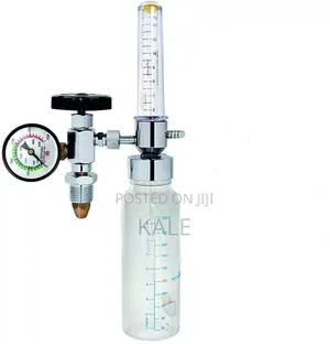 Medical Oxygen Regulator With Flow Meter Humidifier Bottle