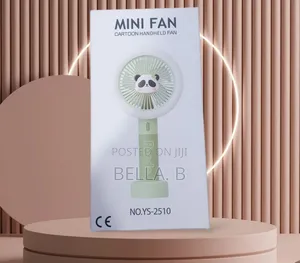 Mini Fan : Portable Cooling Power.