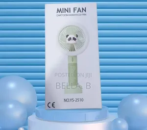 Mini Fan: Beat the Heat in Style.