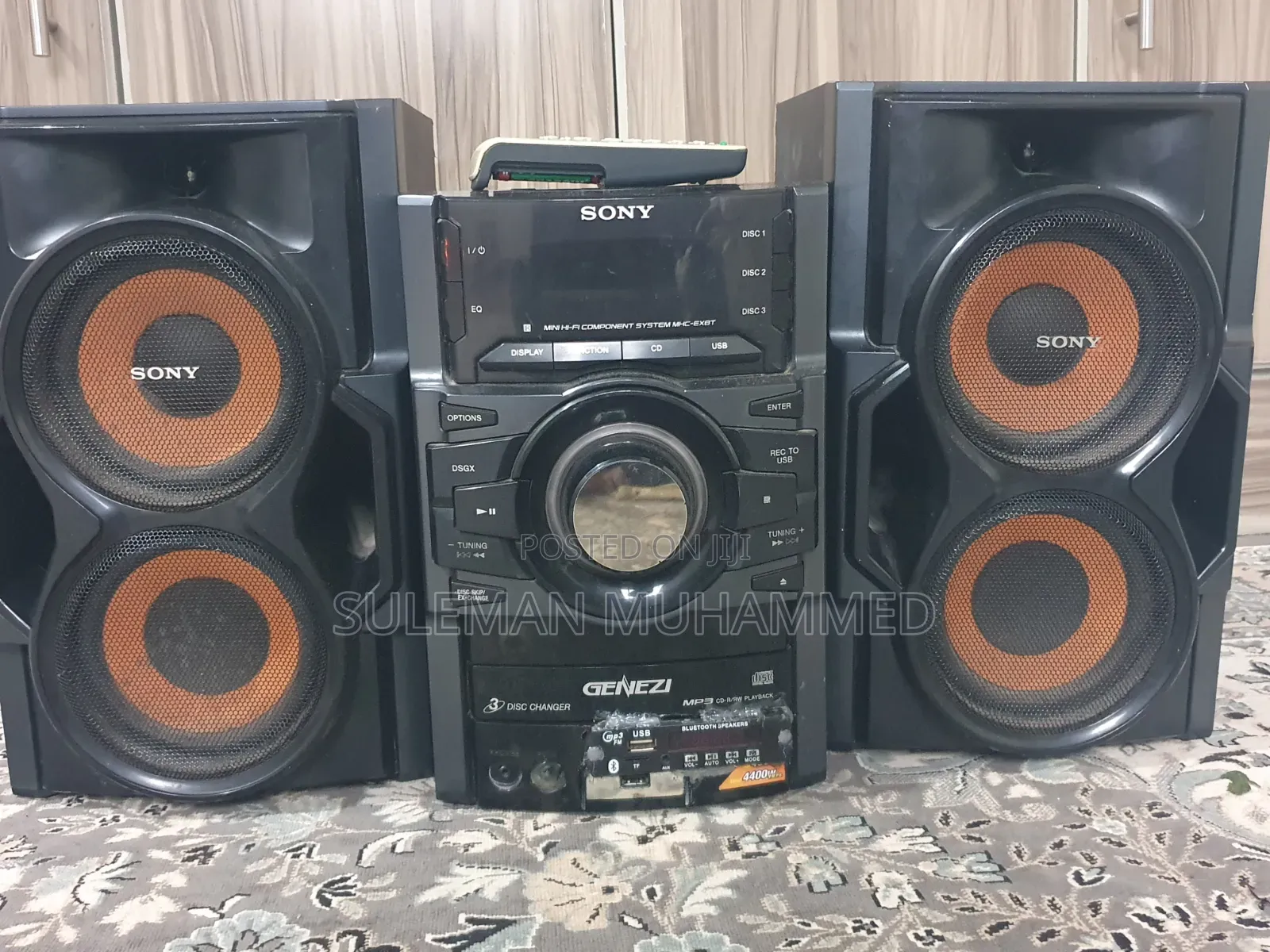 Sony Mini Hi-Fi Component System MHC-Ex8t