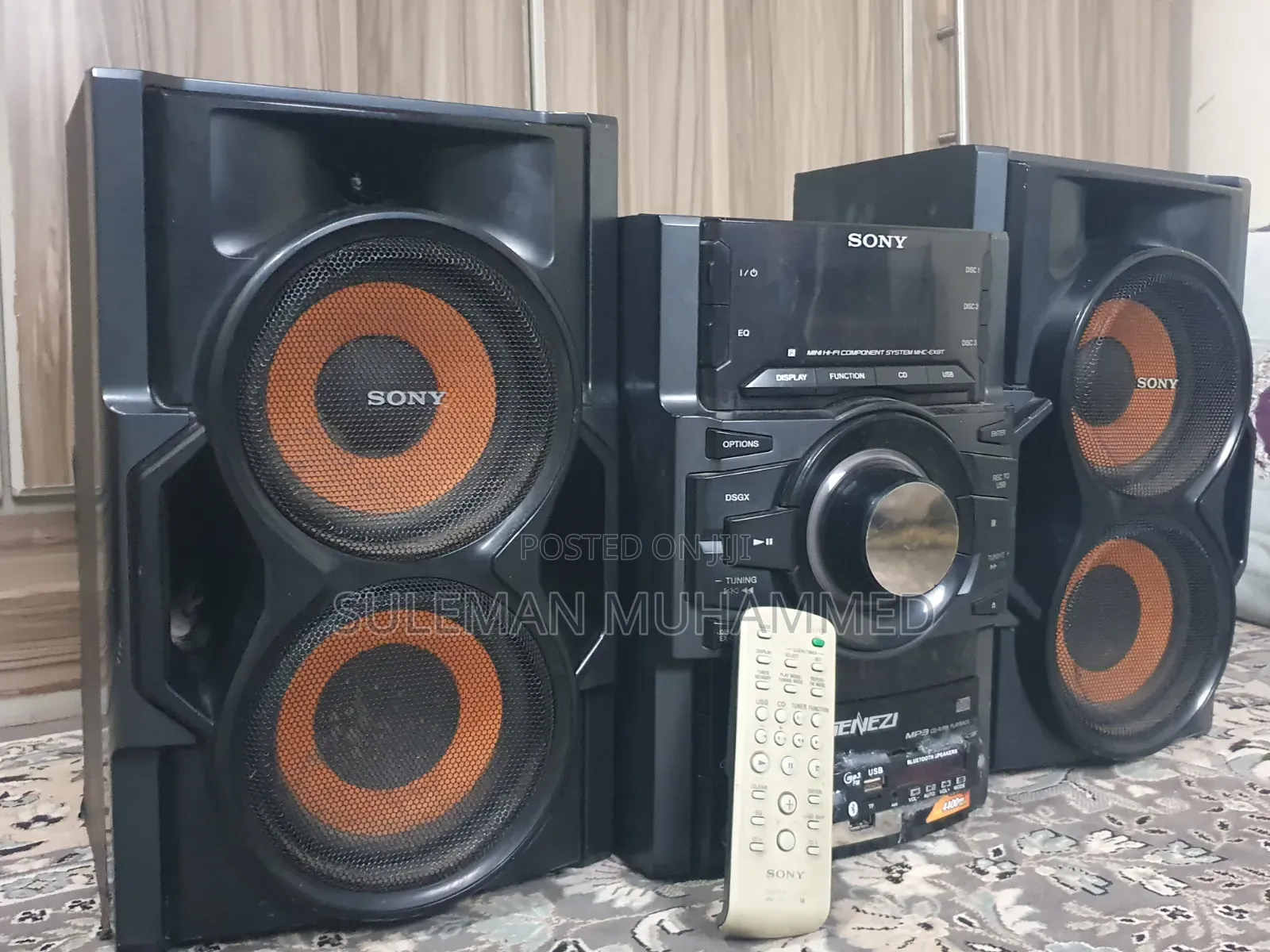 Sony Mini Hi-Fi Component System MHC-Ex8t