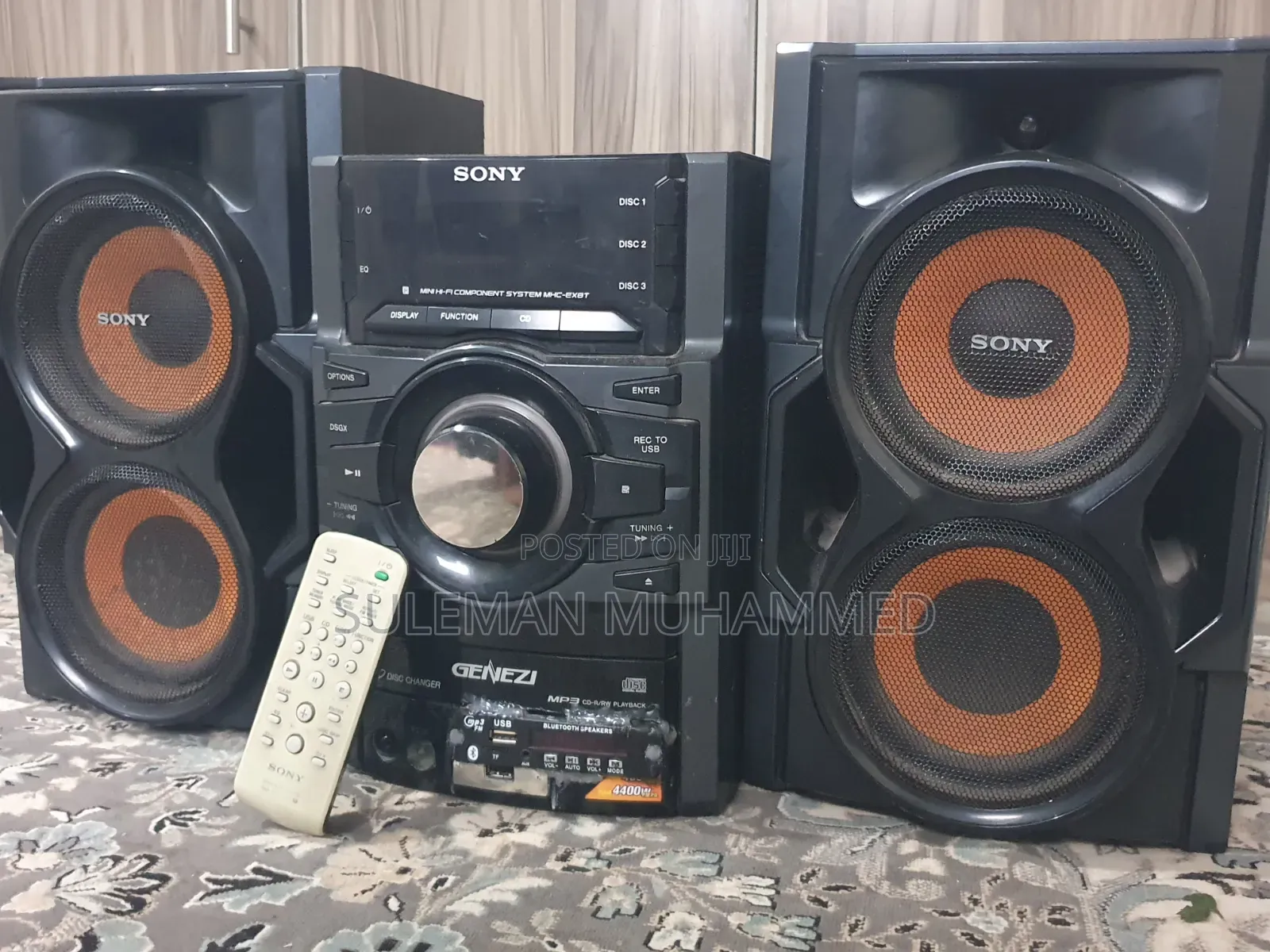 Sony Mini Hi-Fi Component System MHC-Ex8t