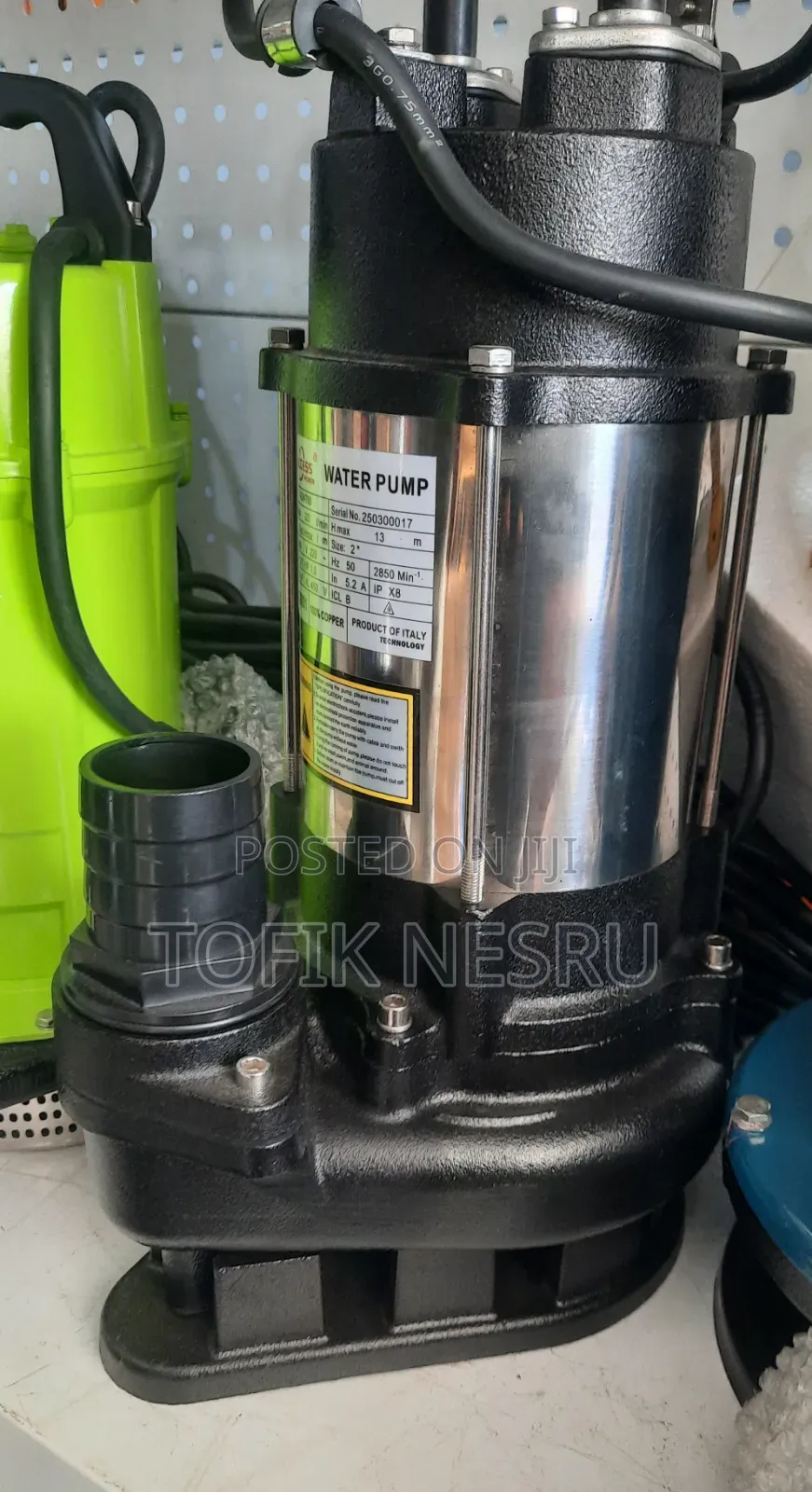 Water Pump Dewatering Access