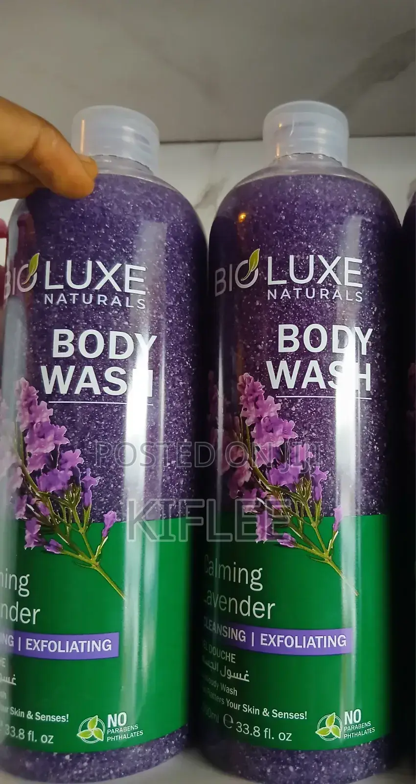 የባዮ ላክስ ላቬንደር የሰውነት መታጠቢያ ጄል (Bio Luxe Calming Lavender Body Wash 1L)