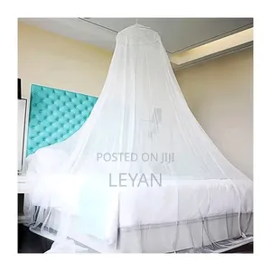 Luxury Round 4stand Mosquito Net ዘመናዊ አጎበሮች