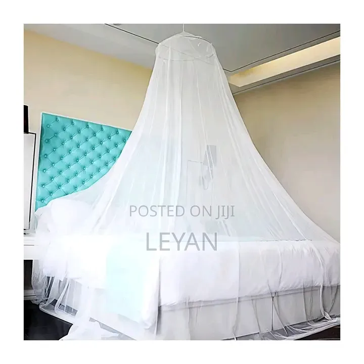 Luxury Round 4stand Mosquito Net ዘመናዊ አጎበሮች