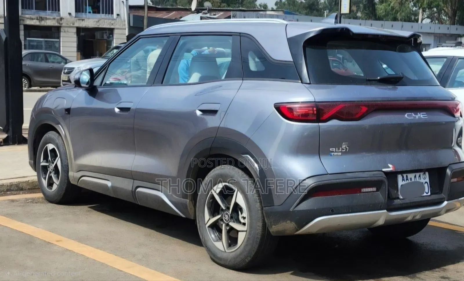 BYD Yuan Up 2025 Silver