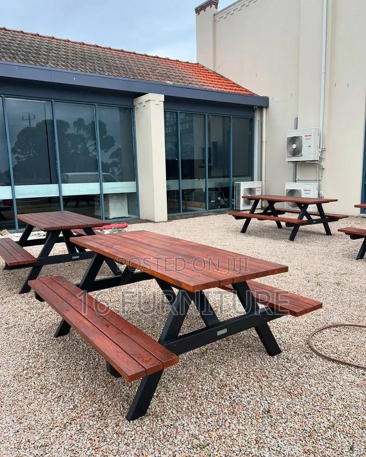 Metal Frame Dinning Table