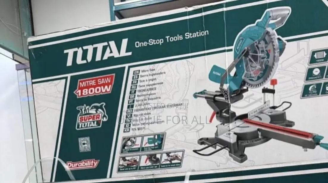 Total Slide Mitre Saw Machine 1800 Watt 45 Degree