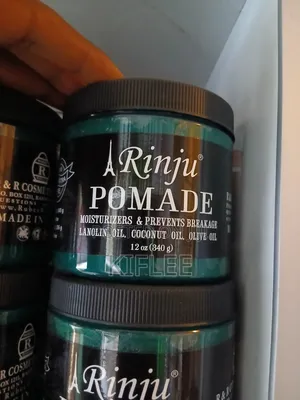 የሪንጁ ፖሜድ የፀጉር ቅባት (Rinju Pomade Moisturizes Prevents Breakage)