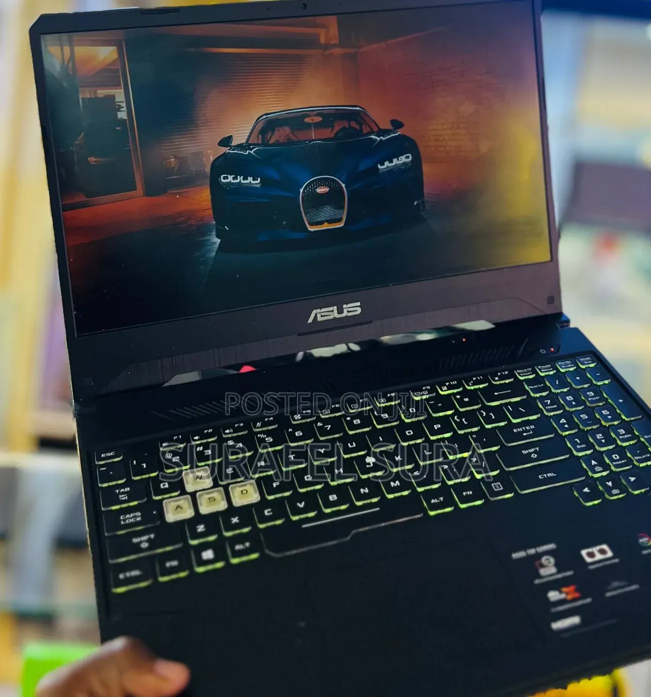 New Laptop Asus TUF Gaming A15 8GB AMD Ryzen 5 SSD 256GB