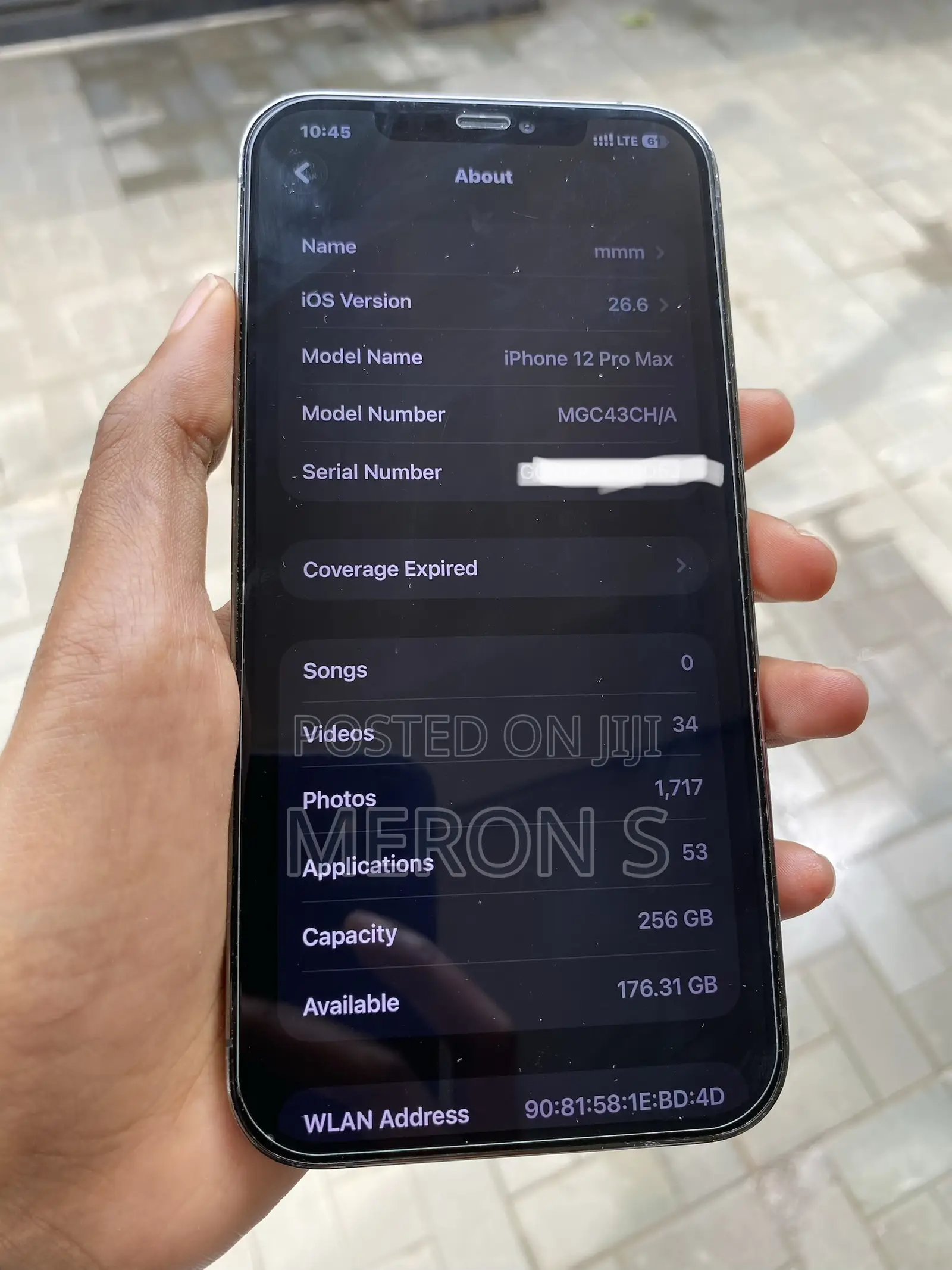 Apple iPhone 12 Pro Max 256 GB Gray
