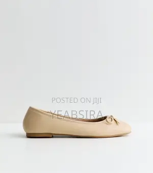Patent Faux Leather Square Toe Ballet Pump