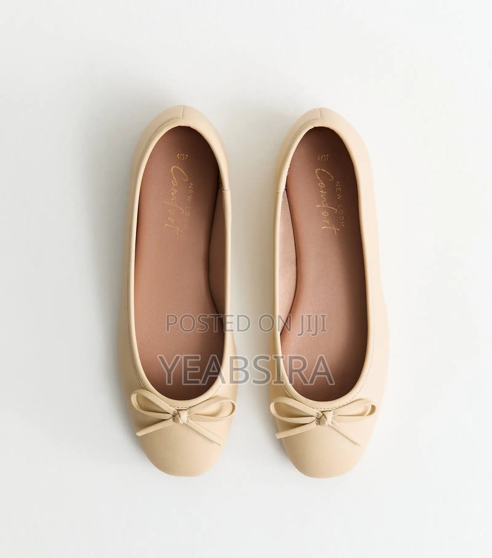 Patent Faux Leather Square Toe Ballet Pump