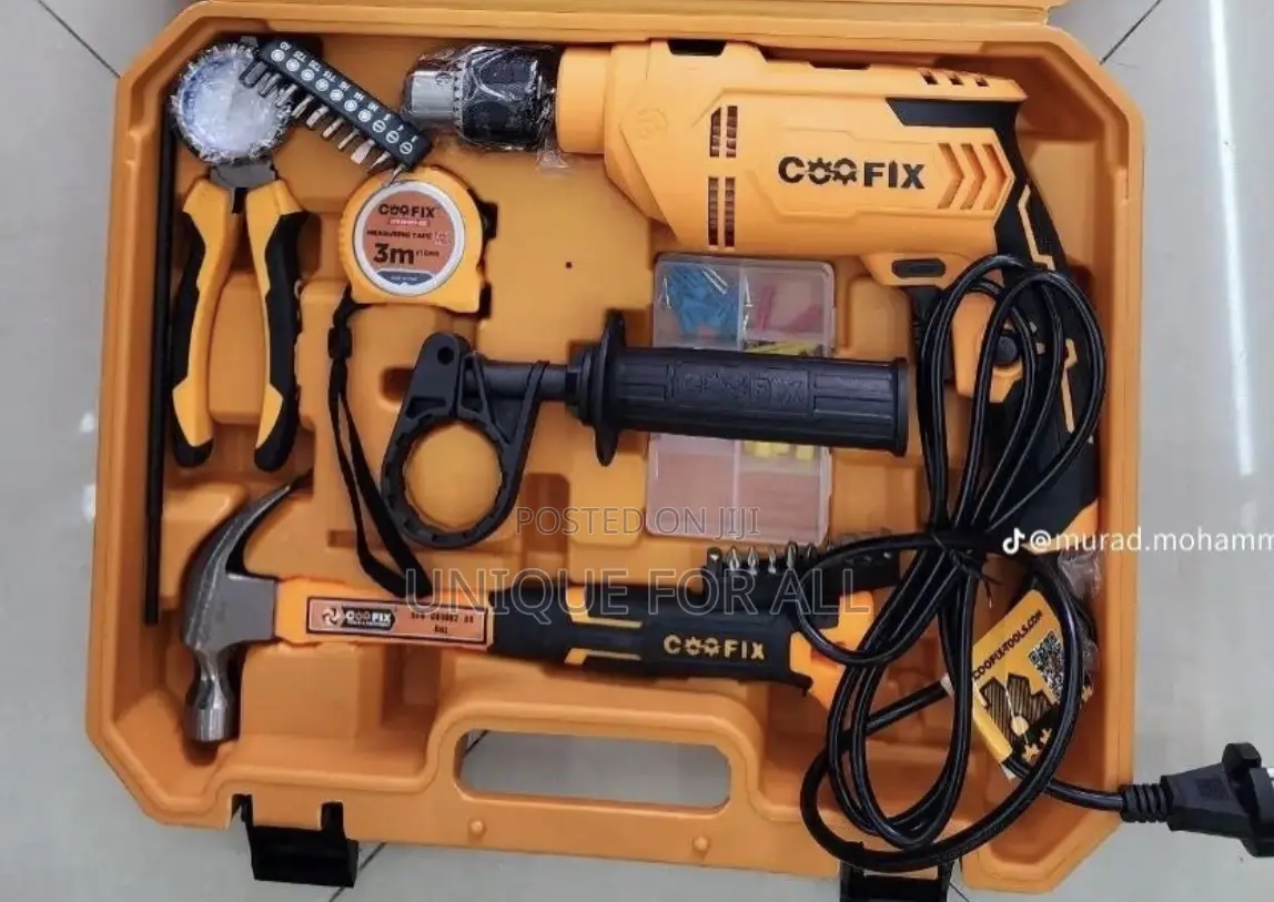 Coffix Drill With Full Acssrirry 750 Wat Driii 95pc