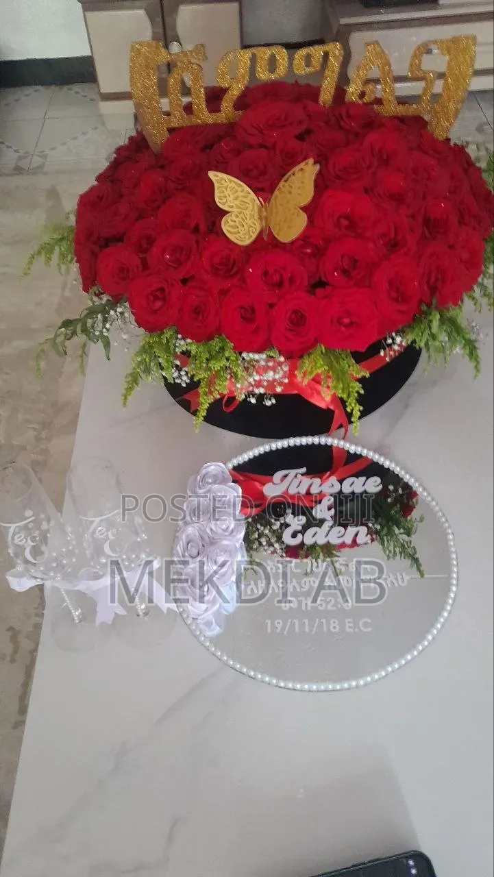 Wedding Tray and Champions