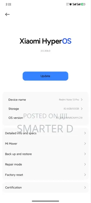 Xiaomi Redmi Note 13 Pro 5G 512 GB Red