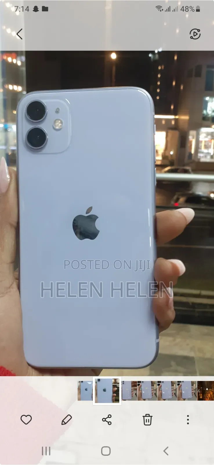 New Apple iPhone 11 64 GB Rose Gold