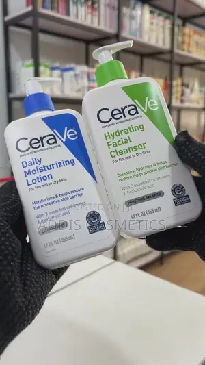 Original Cerave Moisturizing Cream and Hydrating Cleanser