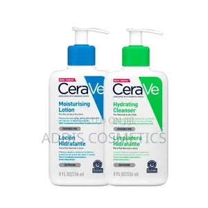 Original Cerave Moisturizing Cream and Hydrating Cleanser