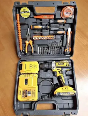 Rechargeable Drill With Accessories