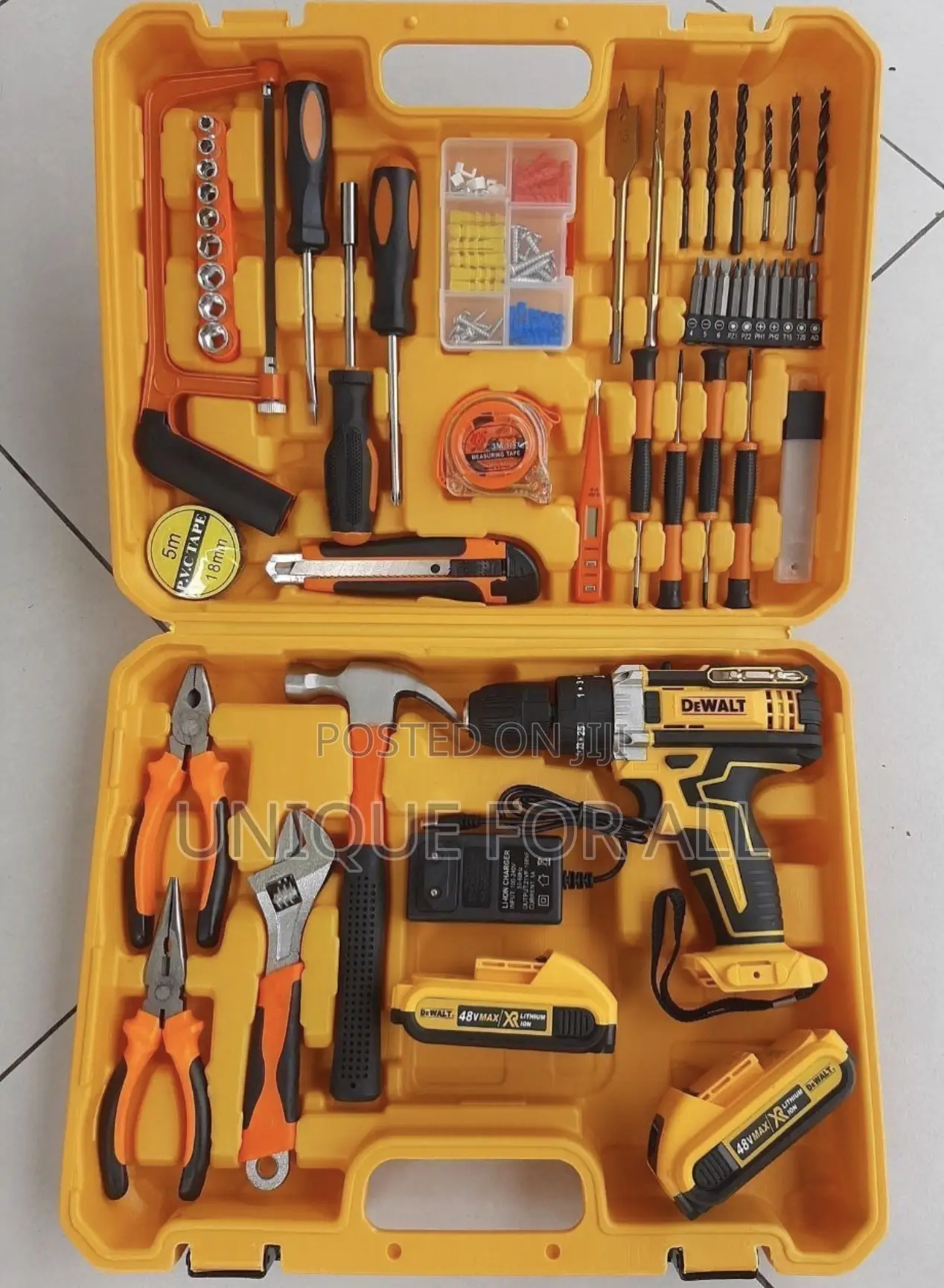 Rechargeable Drill With Accessories